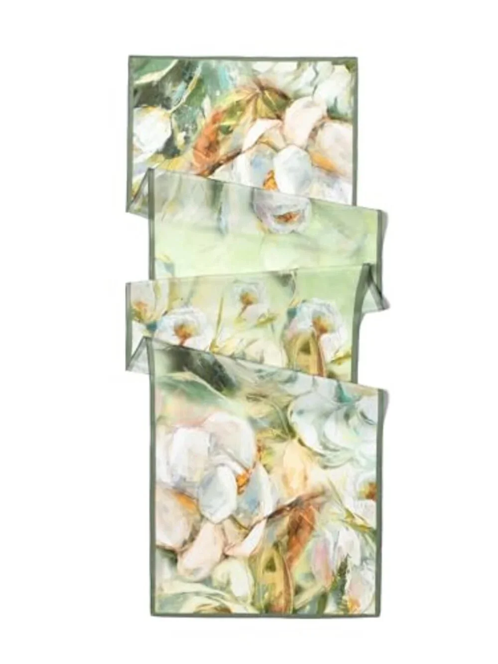 100% Mulberry Silk Long Rectangular Fashion Scarf 55x14 inches Gift